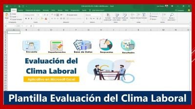 Plantilla para Evaluación del Clima Laboral