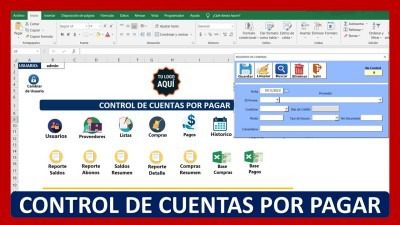 Control de Cuentas por Pagar a Proveedores
